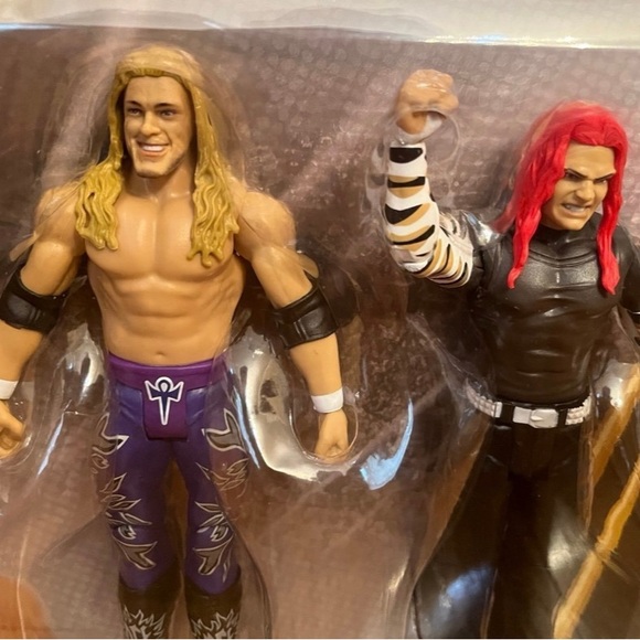 WWE WrestleMania Battle Pack Edge and Jeff Hardy Action Figure Toys - Picture 5 of 5
